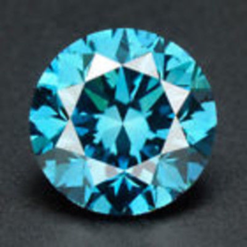 CERTIFIED . 032 cts. vvs2 Round Fancy Diamond